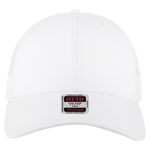 OTTO CAP 6 Panel Low Profile Mesh Back Trucker Hat Thumbnail