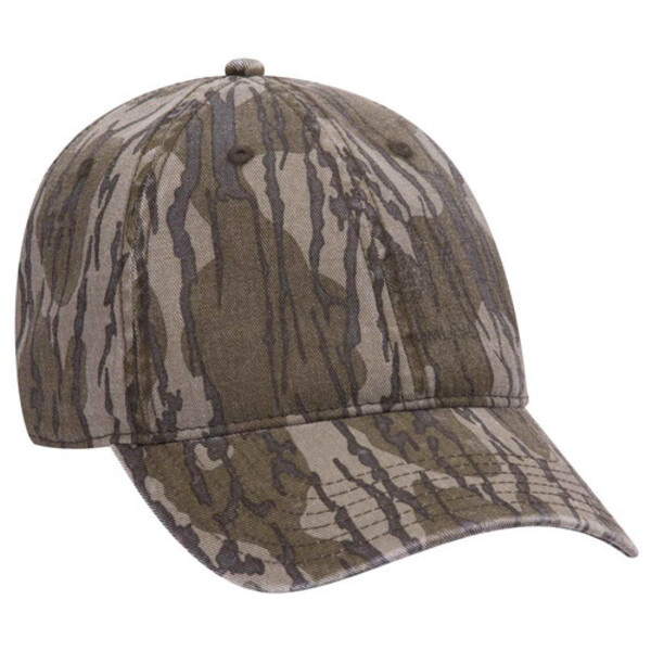 OTTO CAP Mossy Oak Camouflage 6 Panel Low Profile Dad Hat Thumbnail