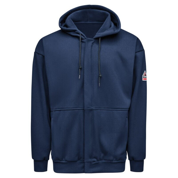 Men's Tall Full-Zip Fleece Hooded Sweatshirt Thumbnail