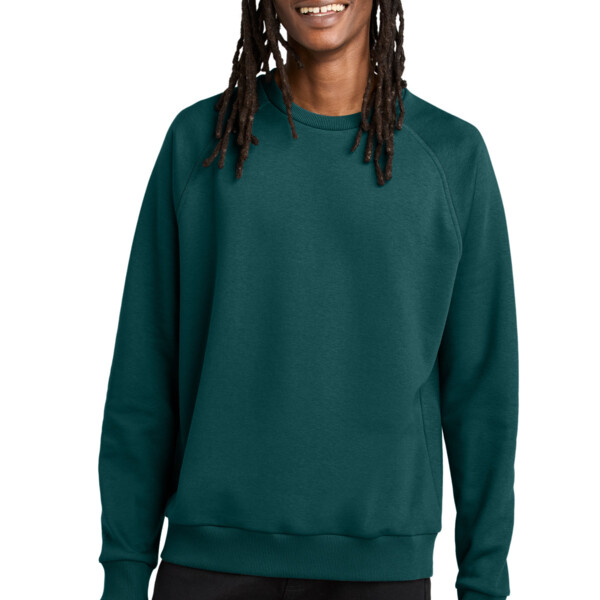 Unisex Organic CVC Fleece Crewneck Sweatshirt Thumbnail