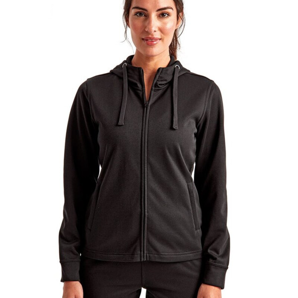 Women's Spun Dyed Full-Zip Hooded Sweatshirt Thumbnail