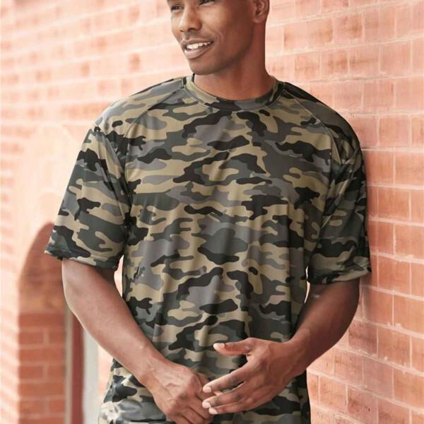 BDG ADT POLY CAMO S/S T Thumbnail