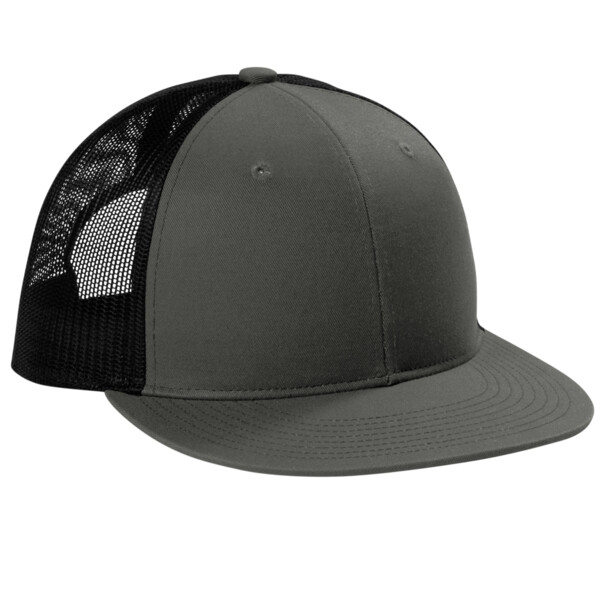 Snapback Flat Bill Trucker Cap Thumbnail