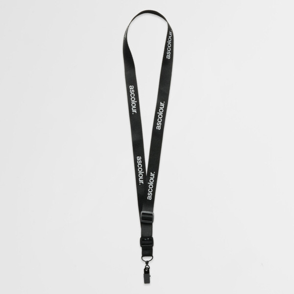 ASC LANYARD BLACK ONE SIZE Thumbnail
