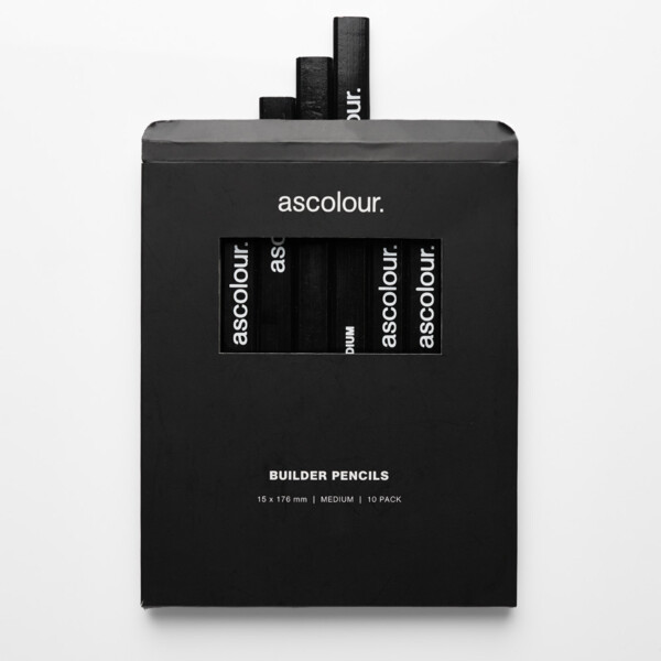 ASC BUILDERS PENCIL10PK BLACK ONE SIZE Thumbnail