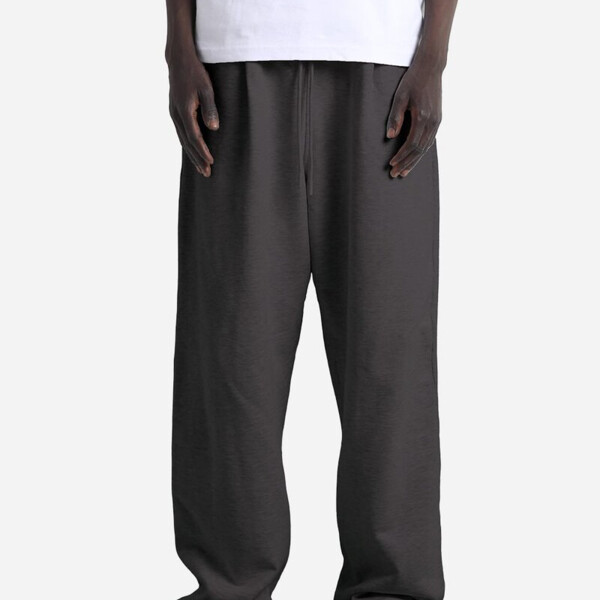 Unisex Garment-Dyed Pleated Fleece Pants Thumbnail