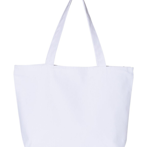 PVT LB HVY CANVAS ZIPPR TOTE Thumbnail