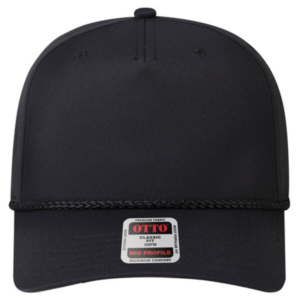 OTTO CAP® 5 Panel Mid Profile Baseball Cap Thumbnail