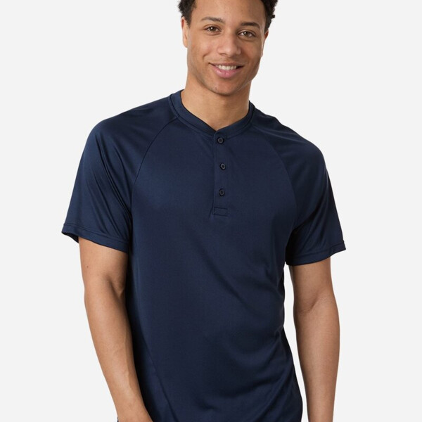 Men's Zone Performance Henley Thumbnail