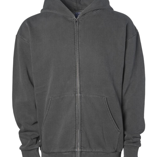 Unisex Mainstreet Heavyweight Full-Zip Hooded Sweatshirt Thumbnail
