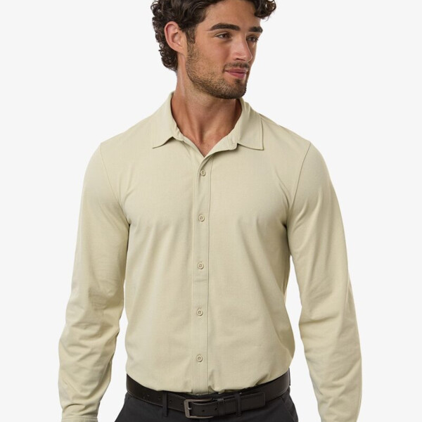 Men's Pro-Flex Sorona® Button Down Shirt Thumbnail