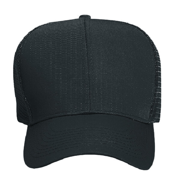 OTTO CAP 6 Panel Mid Profile Mesh Back Trucker Hat Thumbnail
