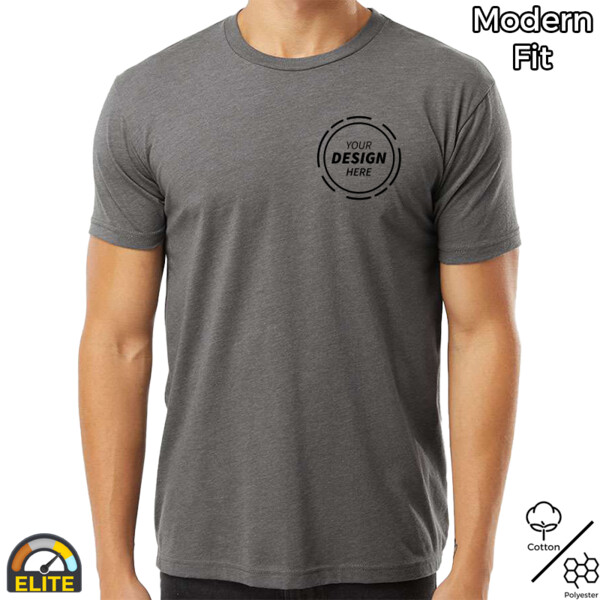 Unisex CVC Short Sleeve Crew Thumbnail