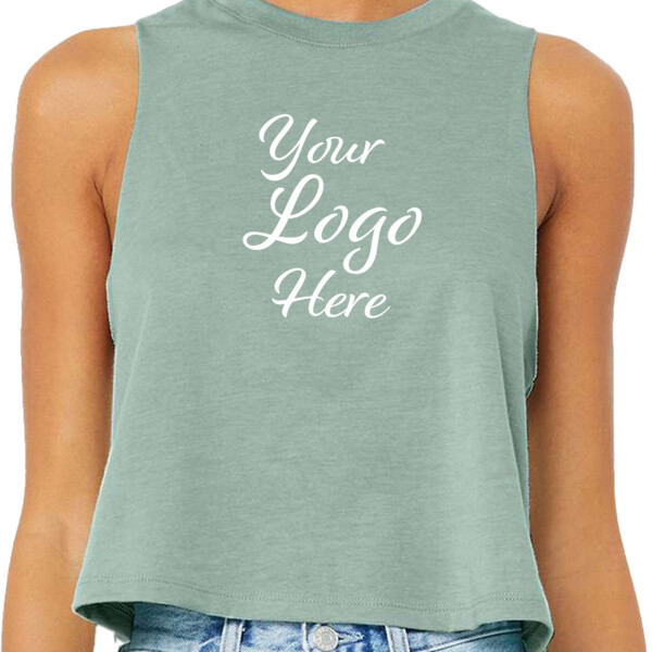 Women's Racerback Crop Tank Thumbnail