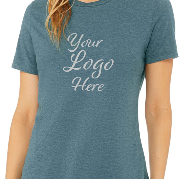 Women’s Relaxed Fit Heather CVC Tee Thumbnail