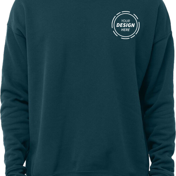 Sponge Fleece Drop Shoulder Crewneck Sweatshirt Thumbnail
