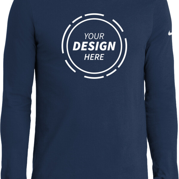 Dri FIT Cotton/Poly Long Sleeve Tee Thumbnail