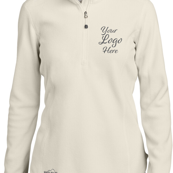 Ladies 1/2 Zip Microfleece Jacket Thumbnail