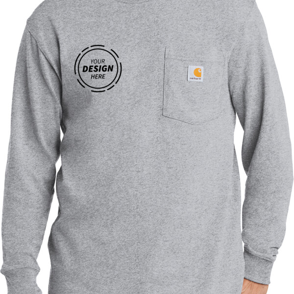 Workwear Pocket Long Sleeve T Shirt Thumbnail