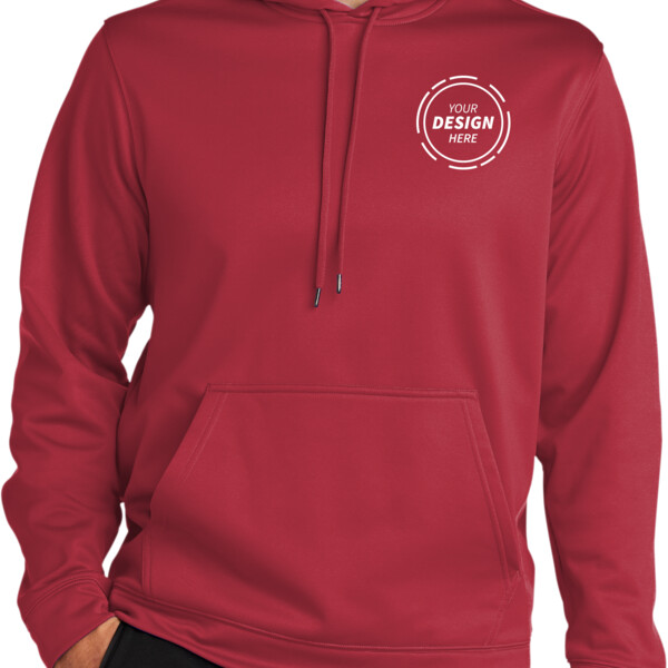 Sport Wick ® Fleece Hooded Pullover Thumbnail