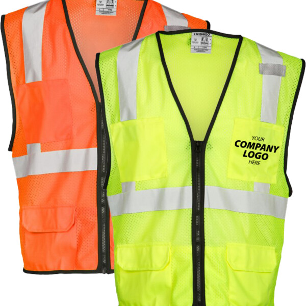 Class 2 Economy Mesh 6-Pocket Vest Thumbnail