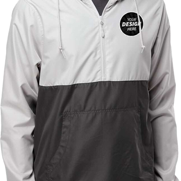 Lightweight Quarter-Zip Windbreaker Pullover Jacket Thumbnail