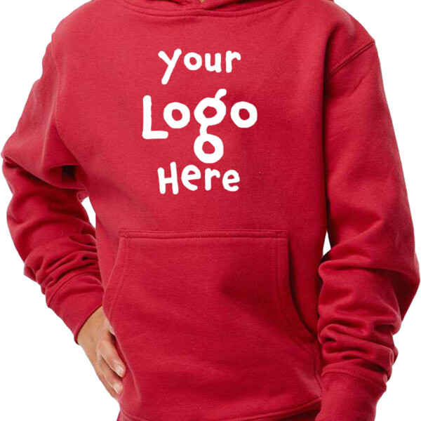 Youth Midweight Hooded Sweatshirt Thumbnail