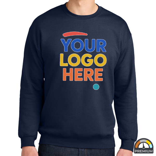 Softstyle® Midweight Crewneck Sweatshirt Thumbnail