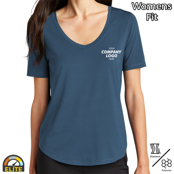 Women's Stretch Jersey Relaxed Scoop Thumbnail