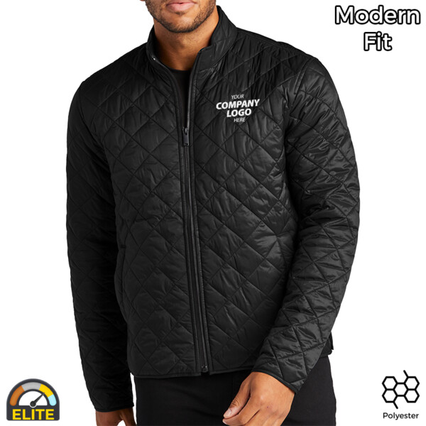 Quilted Full Zip Jacket Thumbnail